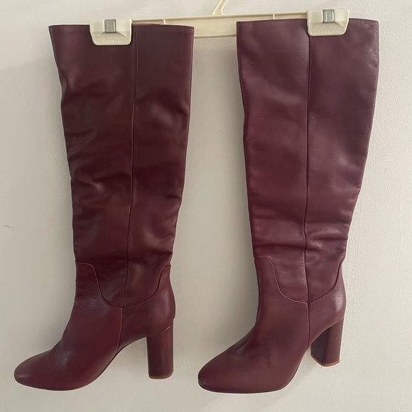 Burgundy Zara Basic Collection size 37 (approx 6.5 US) - Picture 1 of 4